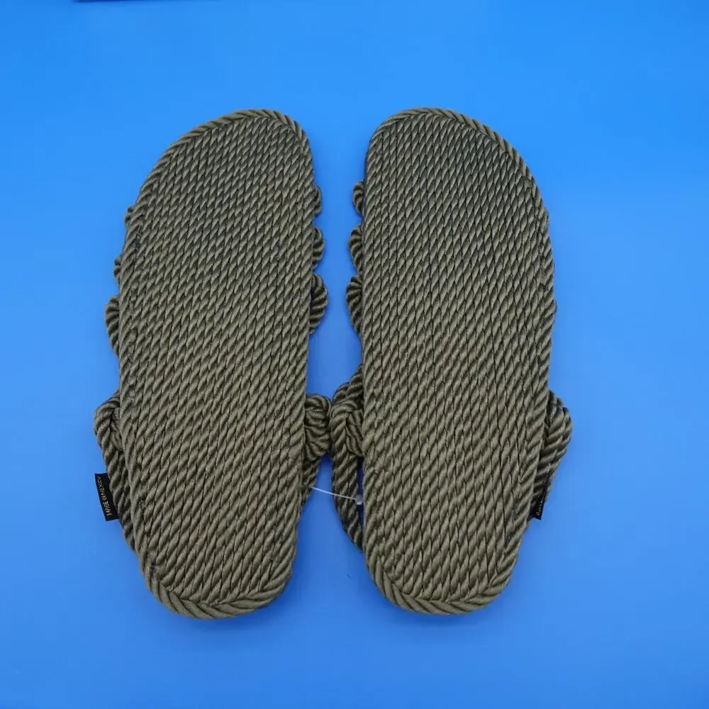 Gurkee’s Neptune Rope Sandals Men’s 13 Olive New With Box